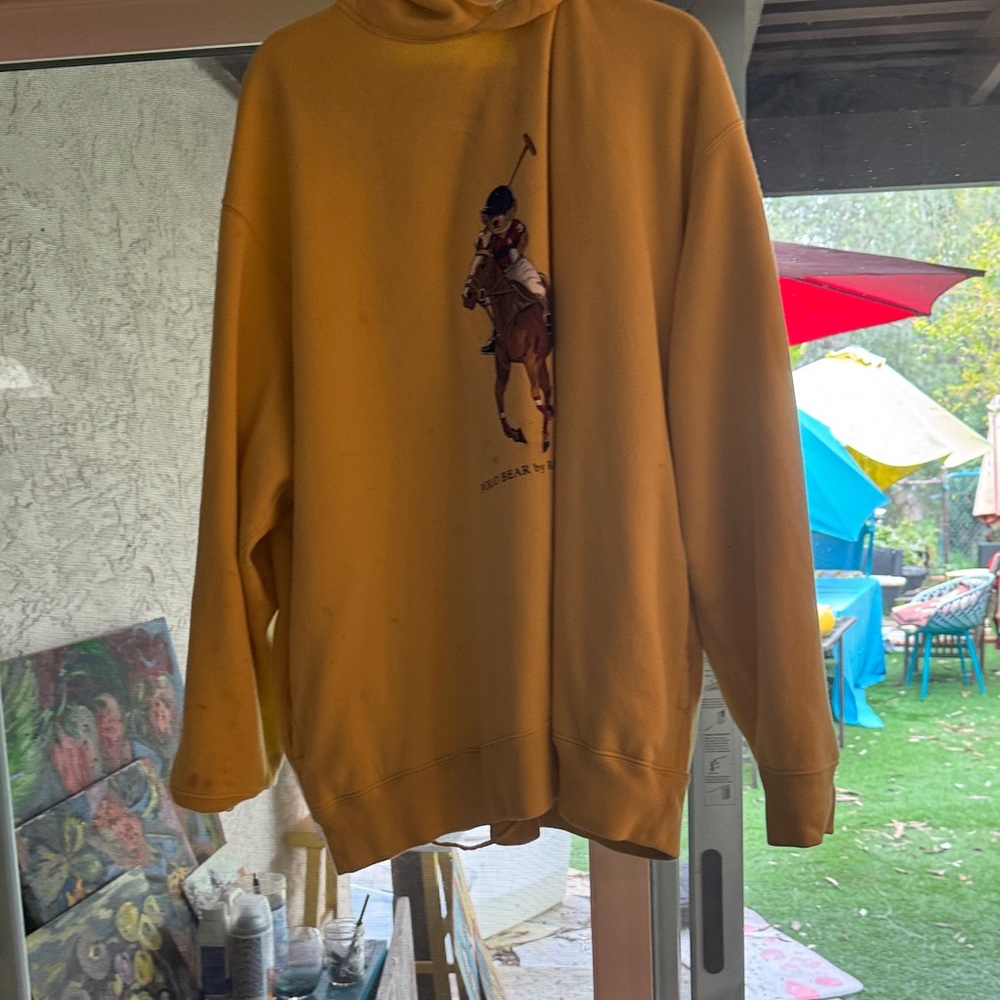 Polo by Ralph Lauren Mustard hoodie